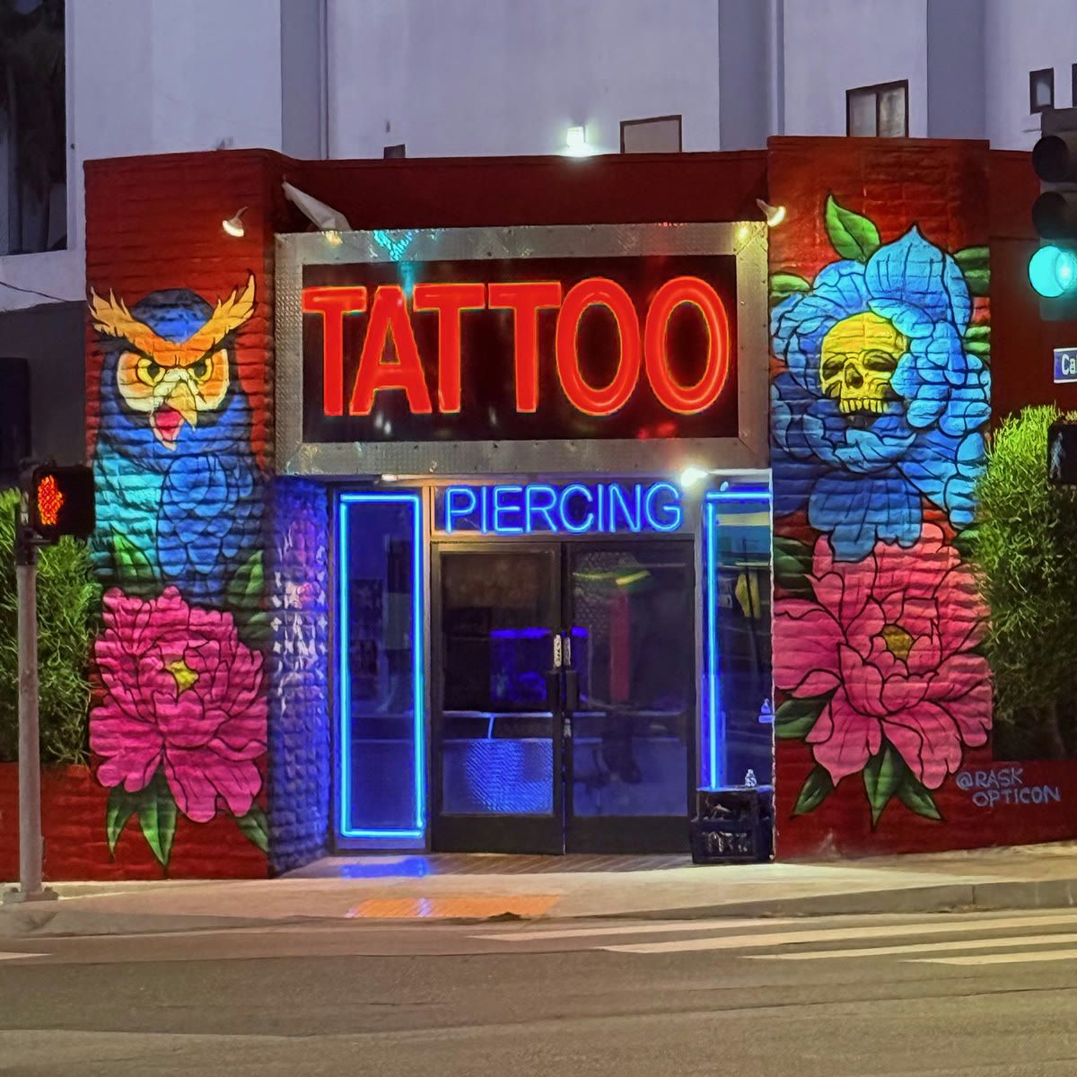 American Ink tattoo studio entrance in Sherman Oaks